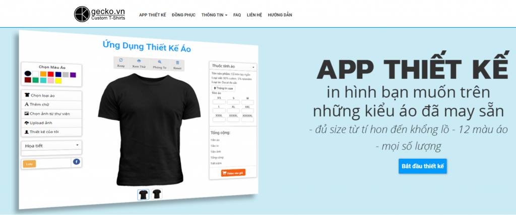 TOP 10 trang web thiết kế áo thun online tốt nhất hiện nay